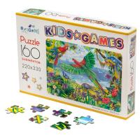 Kids Games. Пазл. 160 Эл. Попугаи.