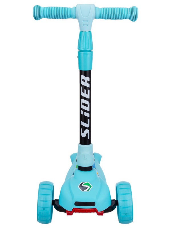 Самокат трехколесный со светящимися колесами