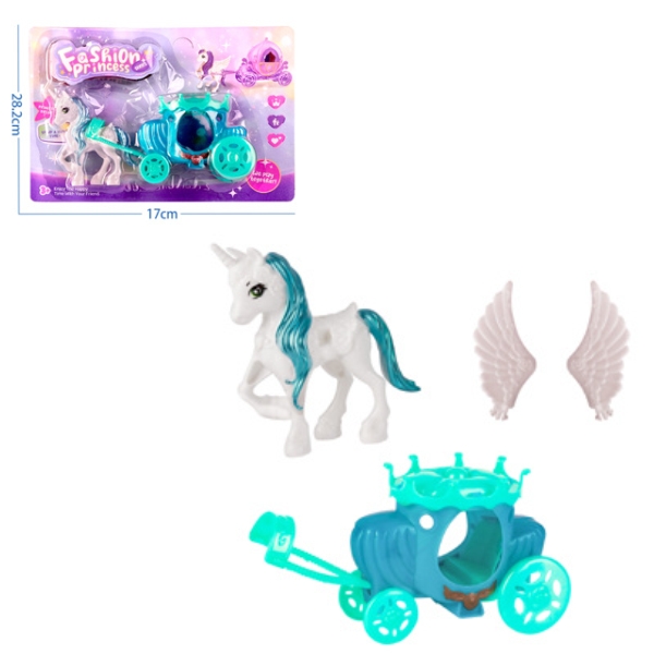 Набор "Экипаж", лошадка, крылья, карета