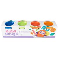 Тесто для лепки BabyDough, набор 4 цвета №2