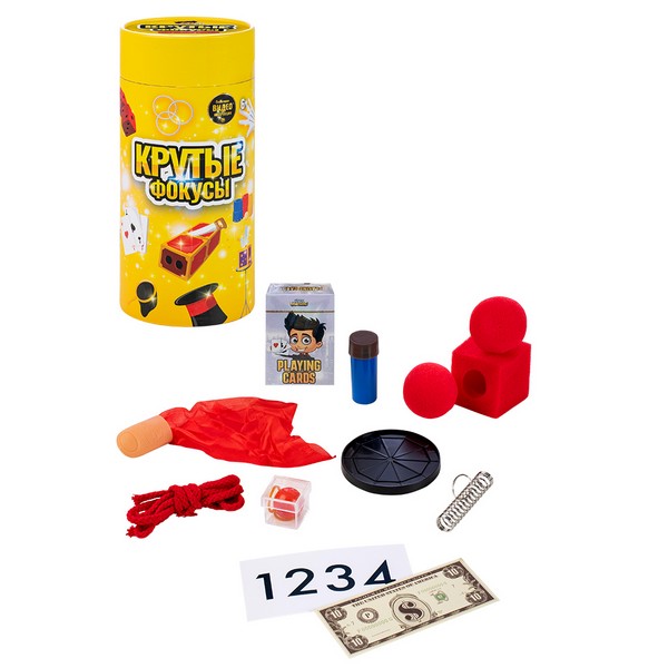 Набор игровой «Магические фокусы» Коллекция Магии (ПОШТУЧНО), в тубусе