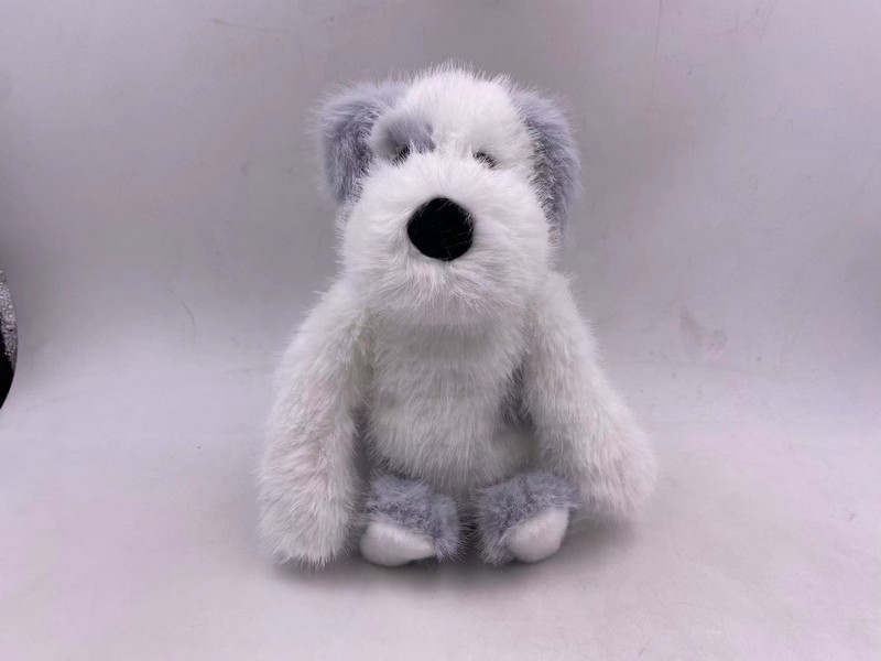 Собака бело-серая, 22 см Собака бело-серая, 22 см