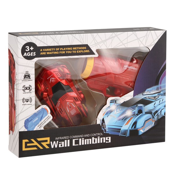 Машинка на пульте радиоуправления, антигравитационная, ездит по стенам, в ассортименте