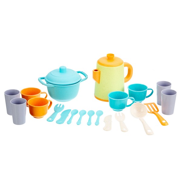 Набор Girl's Club "Посуда", более 20 предметов, органические материалы Набор Girl's Club "Посуда", более 20 предметов, органические материалы