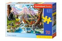 Puzzle-70 "Дикие животные"