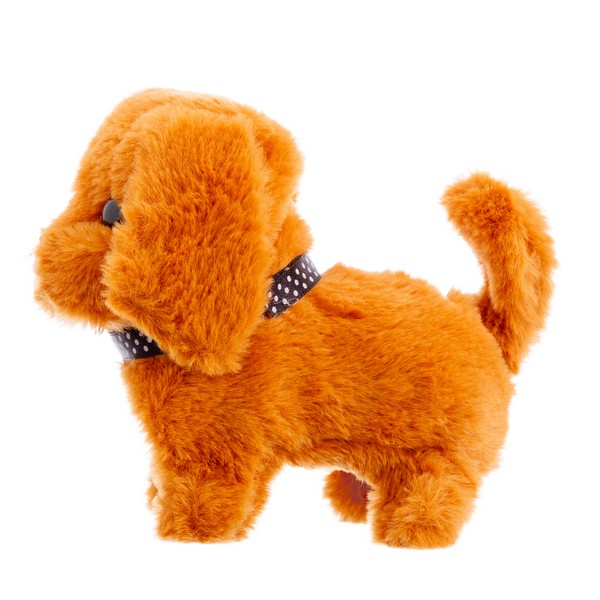 Собачка мягкая функциональная, (6 шт. в наборе), ходит, машет хвостиком, лает Собачка мягкая функциональная, (6 шт. в наборе), ходит, машет хвостиком, лает