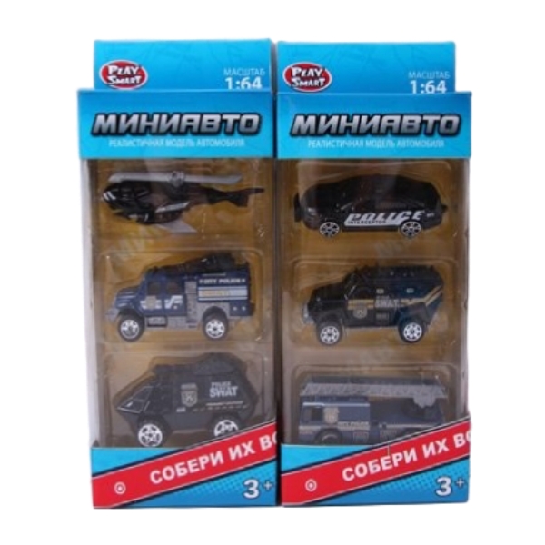 Набор инерционный "Полиция", в ассортименте