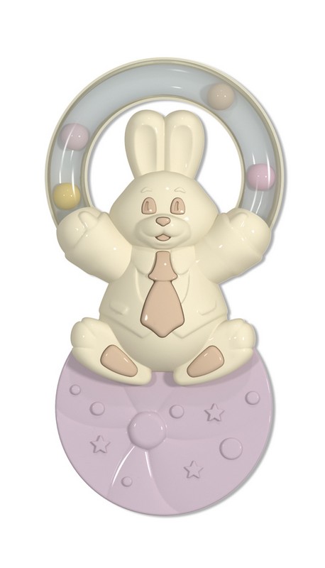 Прорезыватель «Жонглер». Коллекция «Зефир»