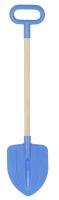 Лопата детская штыковая с деревянной ручкой, цвета в ассортим. 70-75*15-3 см.