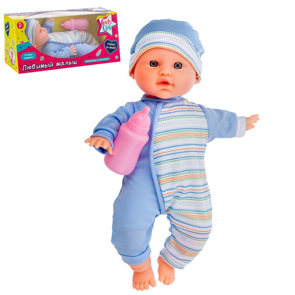 Пупс 30 см "Girl's Club" с аксессуарами, озвученный (5 фраз)