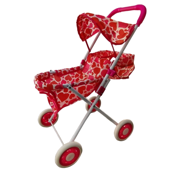 Коляска для кукол, металлическая, размер: 49*29*57 см Коляска для кукол, металлическая, размер: 49*29*57 см