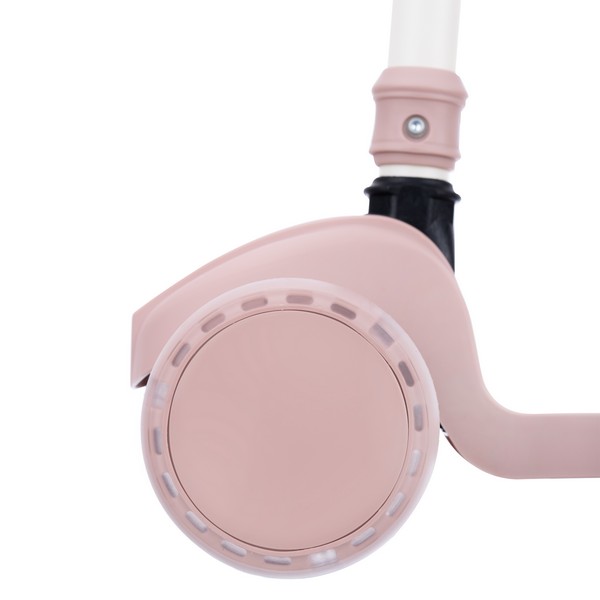 Самокат трехколесный Slider, светящиеся колёса и платформа, руль складной Самокат трехколесный Slider, светящиеся колёса и платформа, руль складной