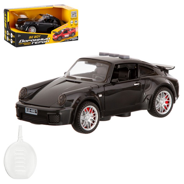 Машинка "BeBoy" инерционная с паром