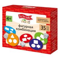 Игра развивающая деревянная "Фигурная комбинация" Far far land Wood, в/к