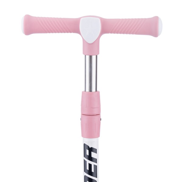 Самокат трехколесный Slider, колеса светящиеся, руль складной