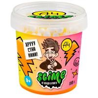Игрушка для детей ТМ «Slime» Crunch-slime, оранжевый, 110 г. Влад А4 в банке