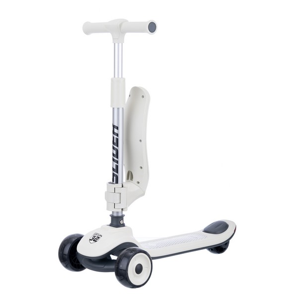 Самокат трехколесный Slider, колеса светящиеся, руль складной