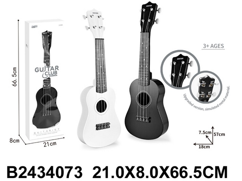 Гитара (4 струны), 2 вида в ассортименте