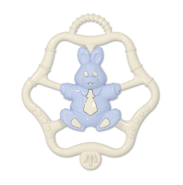 Погремушка-прорезыватель "Солнечные зверята". Коллекция «Зефир»