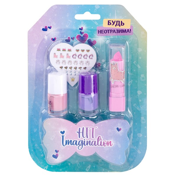 Набор детской косметики «Будь неотразима!», на блистере