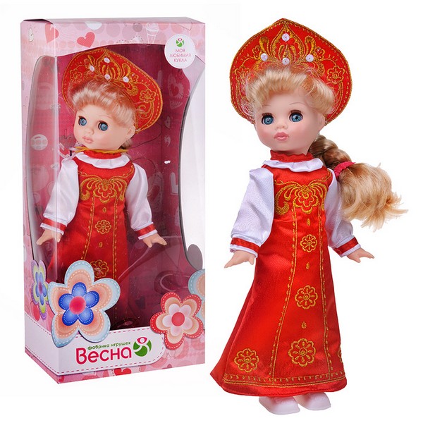 Кукла Весна "Эля Русская красавица" высота 30,5 см Кукла Весна "Эля Русская красавица" высота 30,5 см