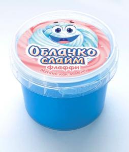Слайм Прихлоп Облачко голубой 100 мл (75 гр)