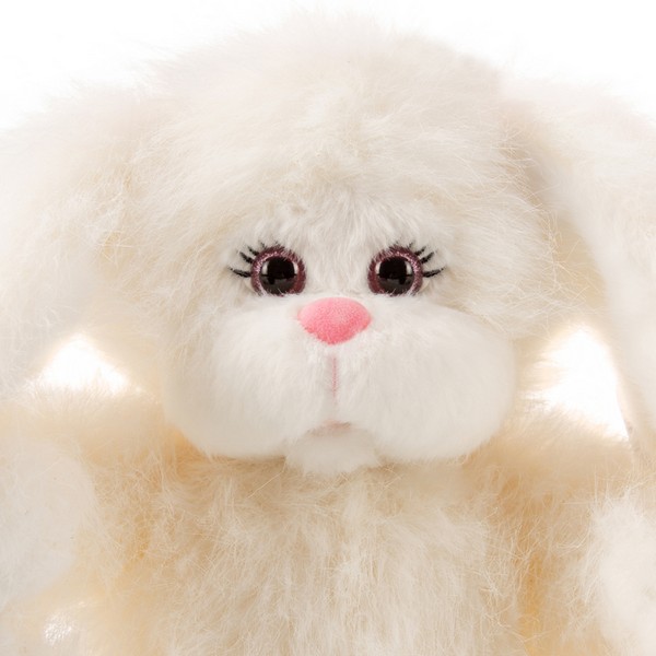 Заяц пушистый белый, 25 см Заяц пушистый белый, 25 см