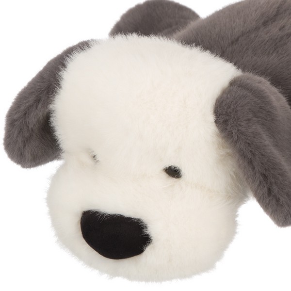 Собака бело-серая, 40 см