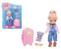 Кукла "Girls Club" 14 см, с аксессуарами, ручки и ножки у куклы шарнирные