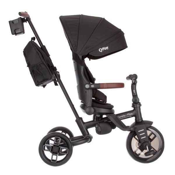 Велосипед 3-х колесный с ручкой управления Qplay Велосипед 3-х колесный с ручкой управления Qplay