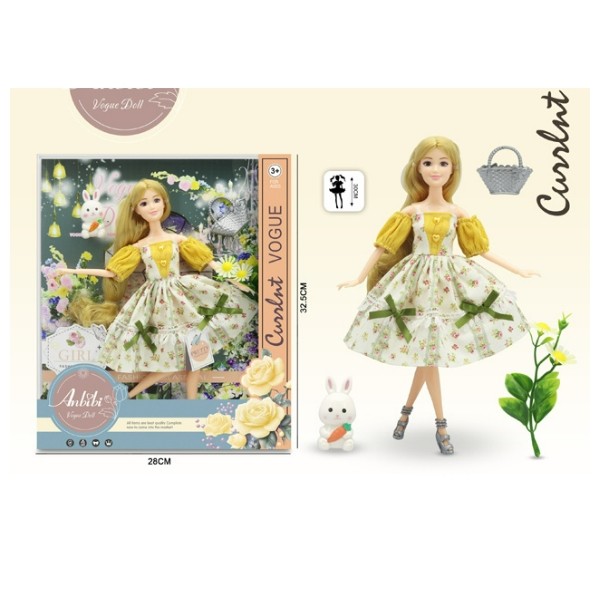 Кукла с аксессуарами, ручки и ножки шарнирные