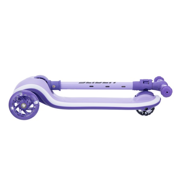 Самокат трехколесный Slider, светящиеся полиуретановые колёса и платформа, руль складной