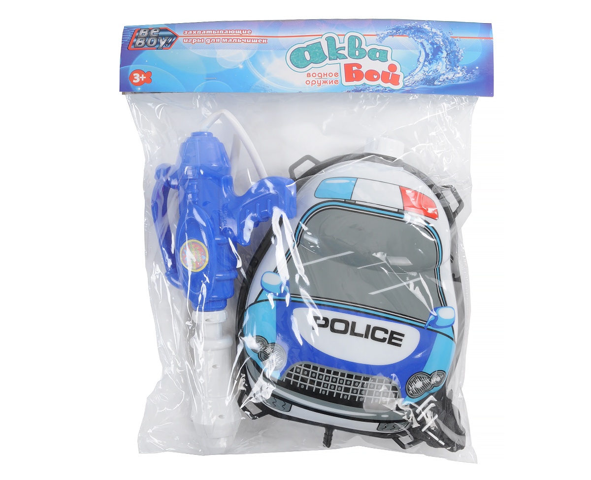 Водяное оружие "АкваБой" с баллоном, в/п