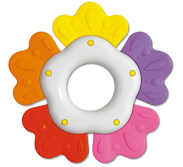 Погремушка  прорезыватель "Лютик"