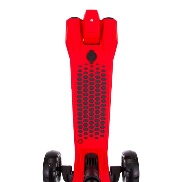 Самокат четырехколесный складной с паром