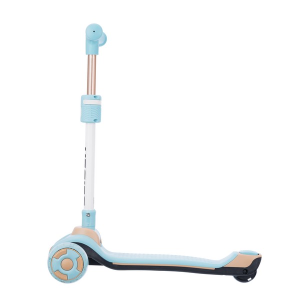 Самокат трехколесный Slider, колеса светящиеся, руль складной