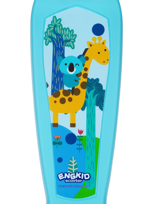 Самокат трехколесный со светящимися колесами