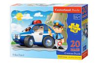 Puzzle-20 MAXI "Полицейский патруль"