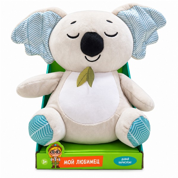 Игрушка мягкая Zooland "Коала", рисуем светом Игрушка мягкая Zooland "Коала", рисуем светом