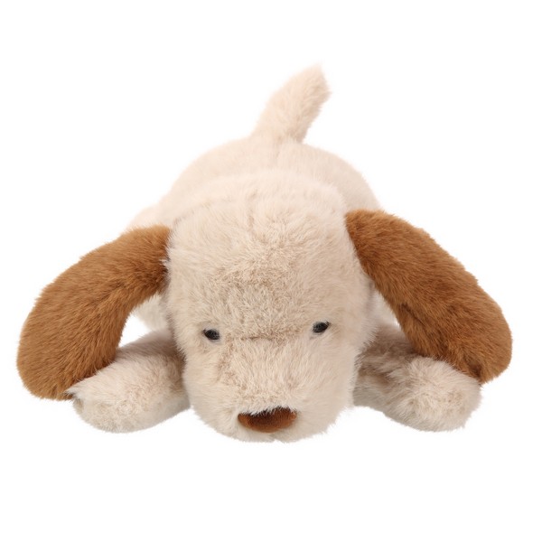 Собака бежево-коричневая, 25 см