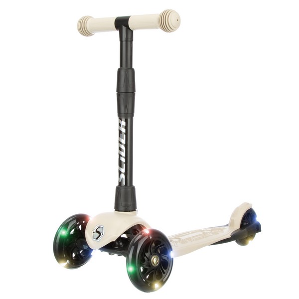 Самокат трехколесный Slider Stile, складной, колеса со светом Самокат трехколесный Slider Stile, складной, колеса со светом