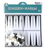 Игра настольная "Шашки-Нарды"