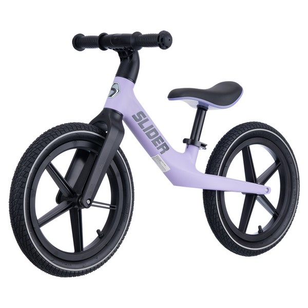 Беговел Slider, надувные колеса 14 дюймов, цвет: фиолетовый Беговел Slider, надувные колеса 14 дюймов, цвет: фиолетовый