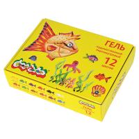 Гель с блестками 12 цветов