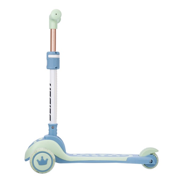 Самокат трехколесный Slider, колеса светящиеся, руль складной