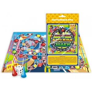 Игра настольная ходилка "Дорожные знаки", в/п