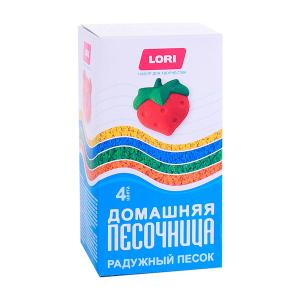 Радужный песок 4 цвета по 80 гр.