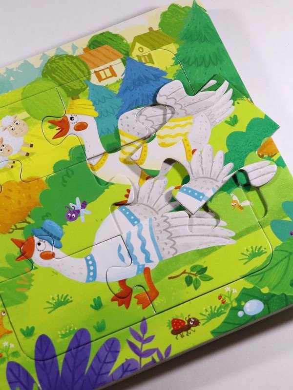 Книга-пазл " Сорока-ворона (2-е)" Книга-пазл " Сорока-ворона (2-е)"