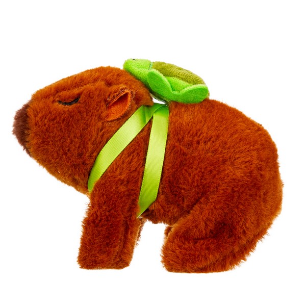 Игрушка мягкая "Капибара" Girl's club, ходит, звуковые эффекты Игрушка мягкая "Капибара" Girl's club, ходит, звуковые эффекты