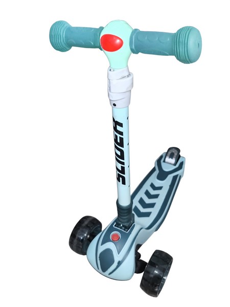 Самокат трехколесный Slider, колёса светящиеся